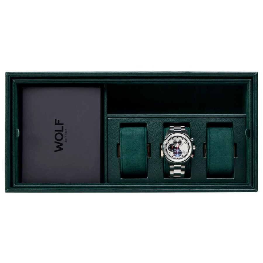 The Den 4 Piece Watch Winder Safe Green