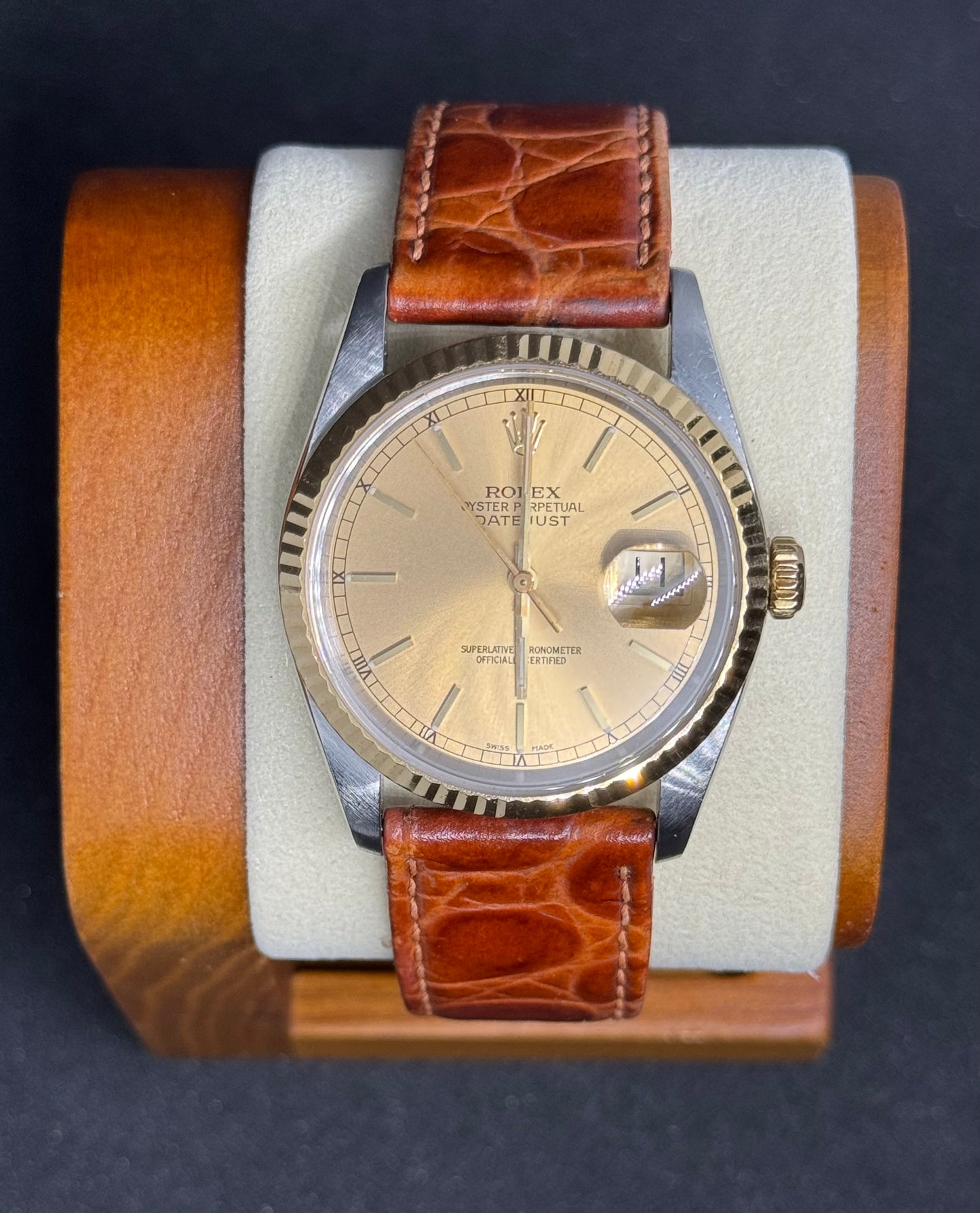 Rolex Datejust 36 | 16233 | 18K Gelbgold