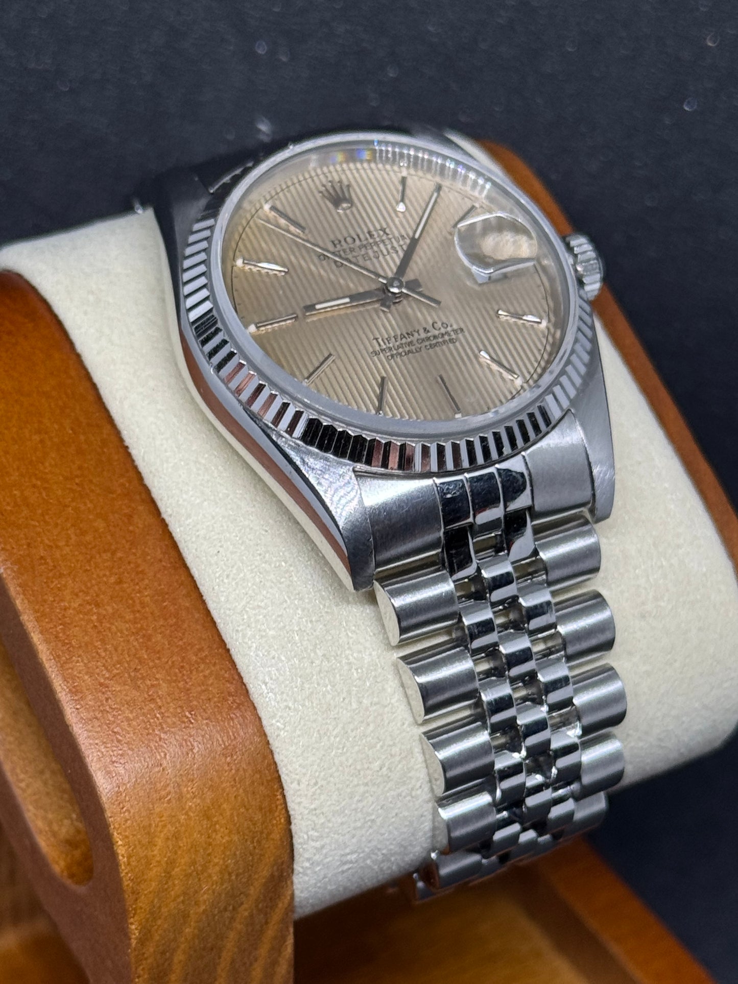 Rolex Datejust 16234 36mm | seltenes Tiffany & Co. Zifferblatt | 2004