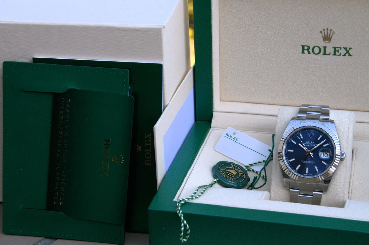 Rolex Datejust 41 | Ref. 126334 | Blaues Zifferblatt | Full Set | 2020