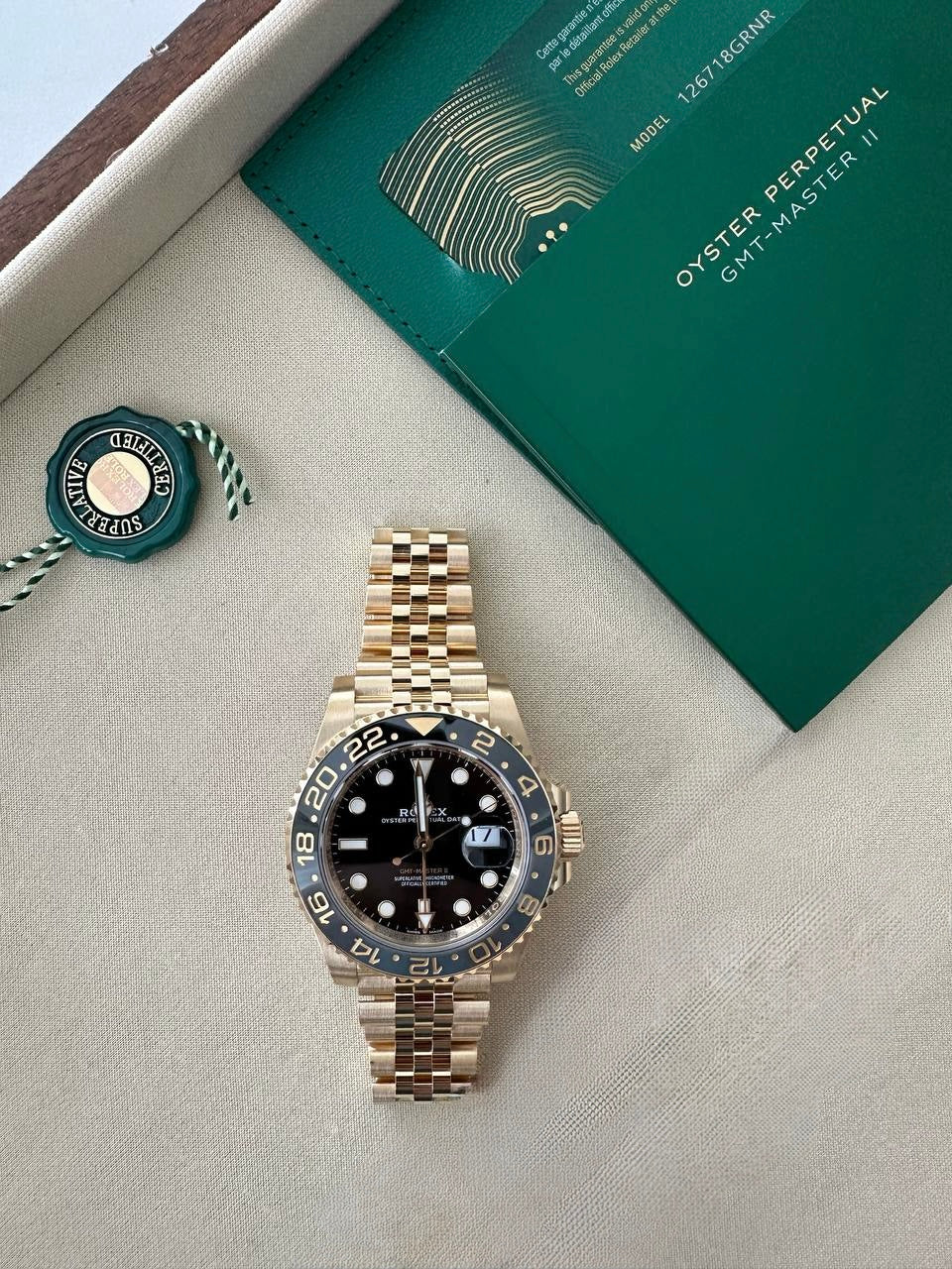 Rolex GMT-Master II 126718GRNR - Oyster Perpetual Date