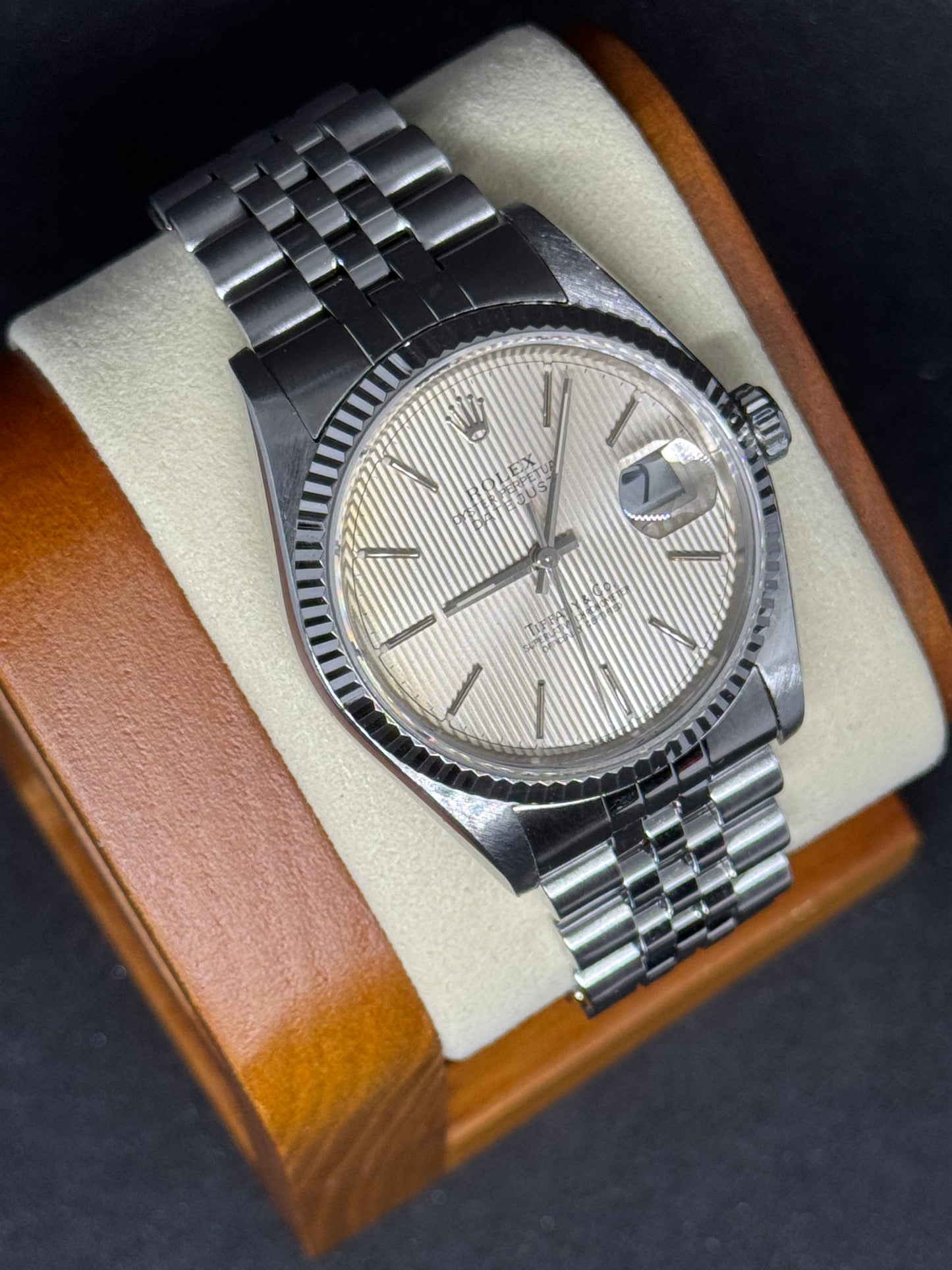 Rolex Datejust 16234 36mm | seltenes Tiffany & Co. Zifferblatt | 2004