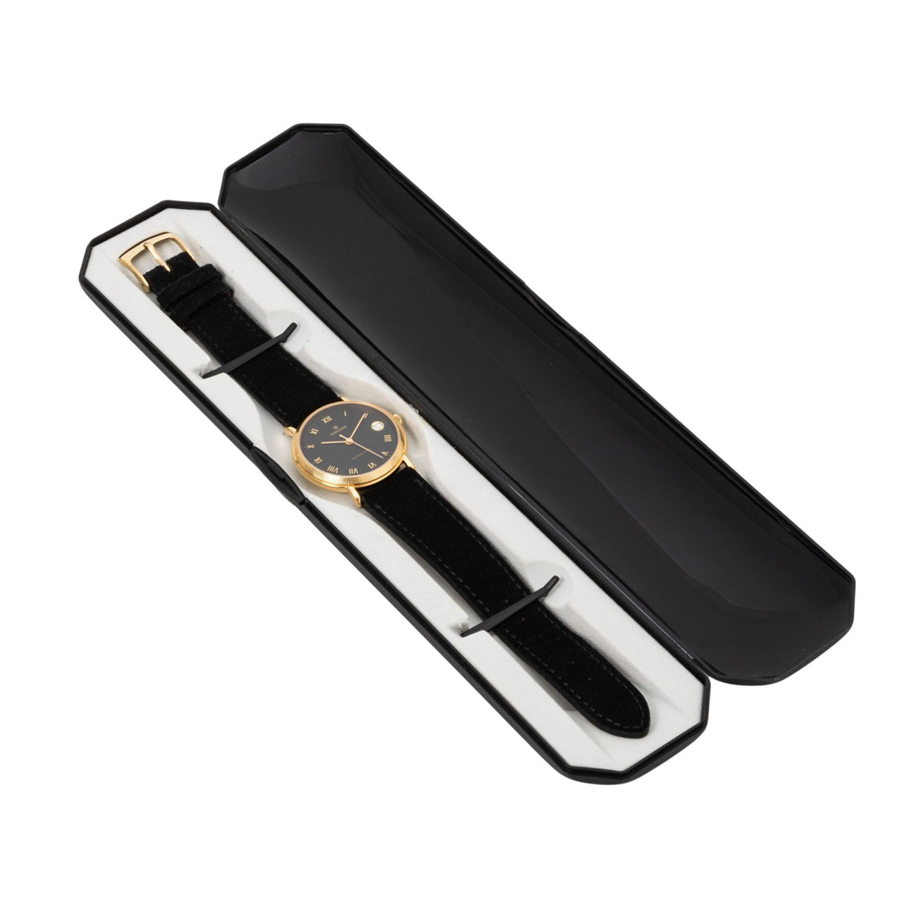 Junghans Automatic | Kaliber ETA 2892-2 | Goldfarbenes Gehäuse | Schwarzes Zifferblatt