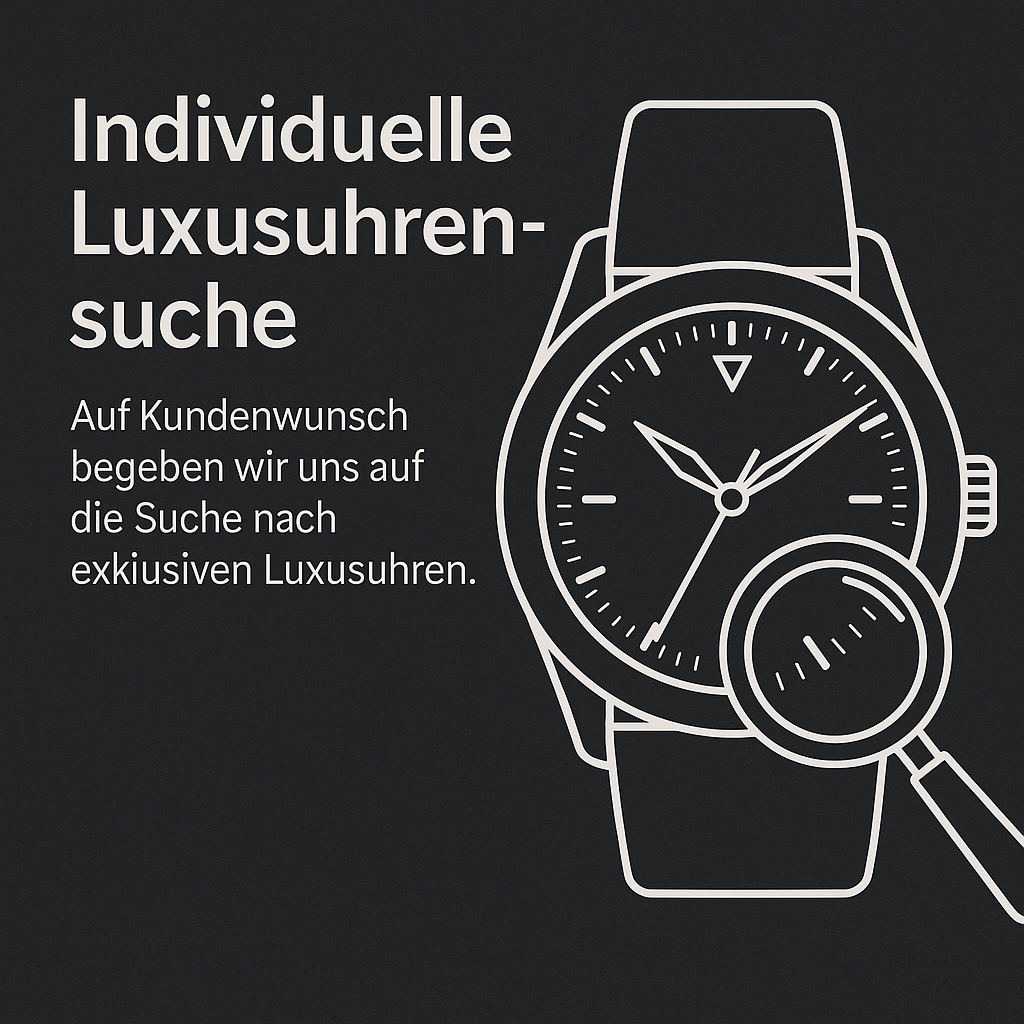 Individuelle Luxusuhrensuche – Wir finden Ihre Traumuhr