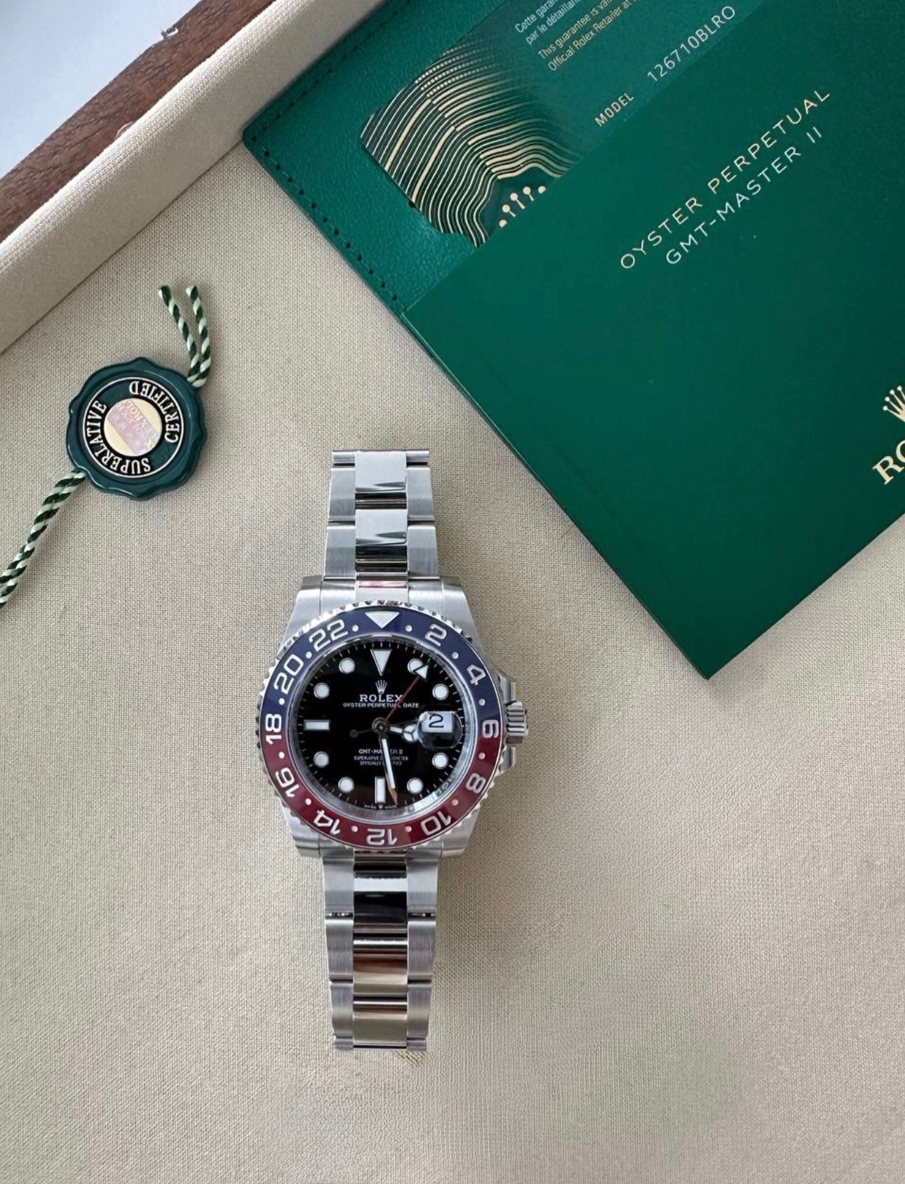Rolex GMT-Master II 126710BLRO – Oyster Perpetual Date “Pepsi”