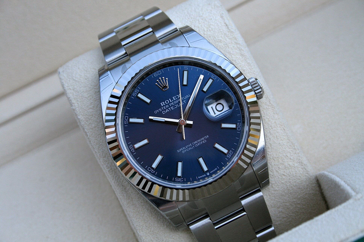 Rolex Datejust 41 | Ref. 126334 | Blaues Zifferblatt | Full Set | 2020