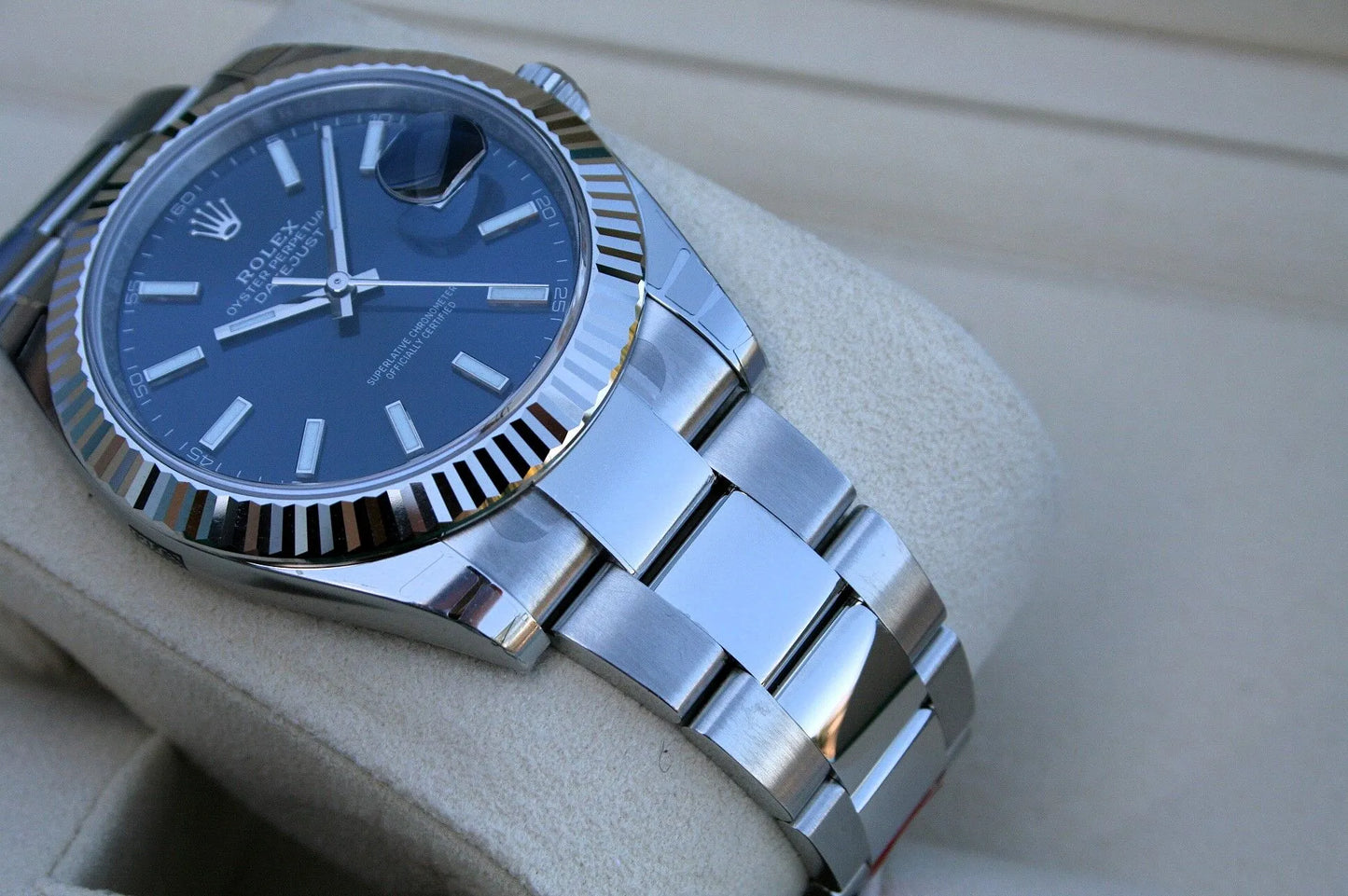 Rolex Datejust 41 | Ref. 126334 | Blaues Zifferblatt | Full Set | 2020