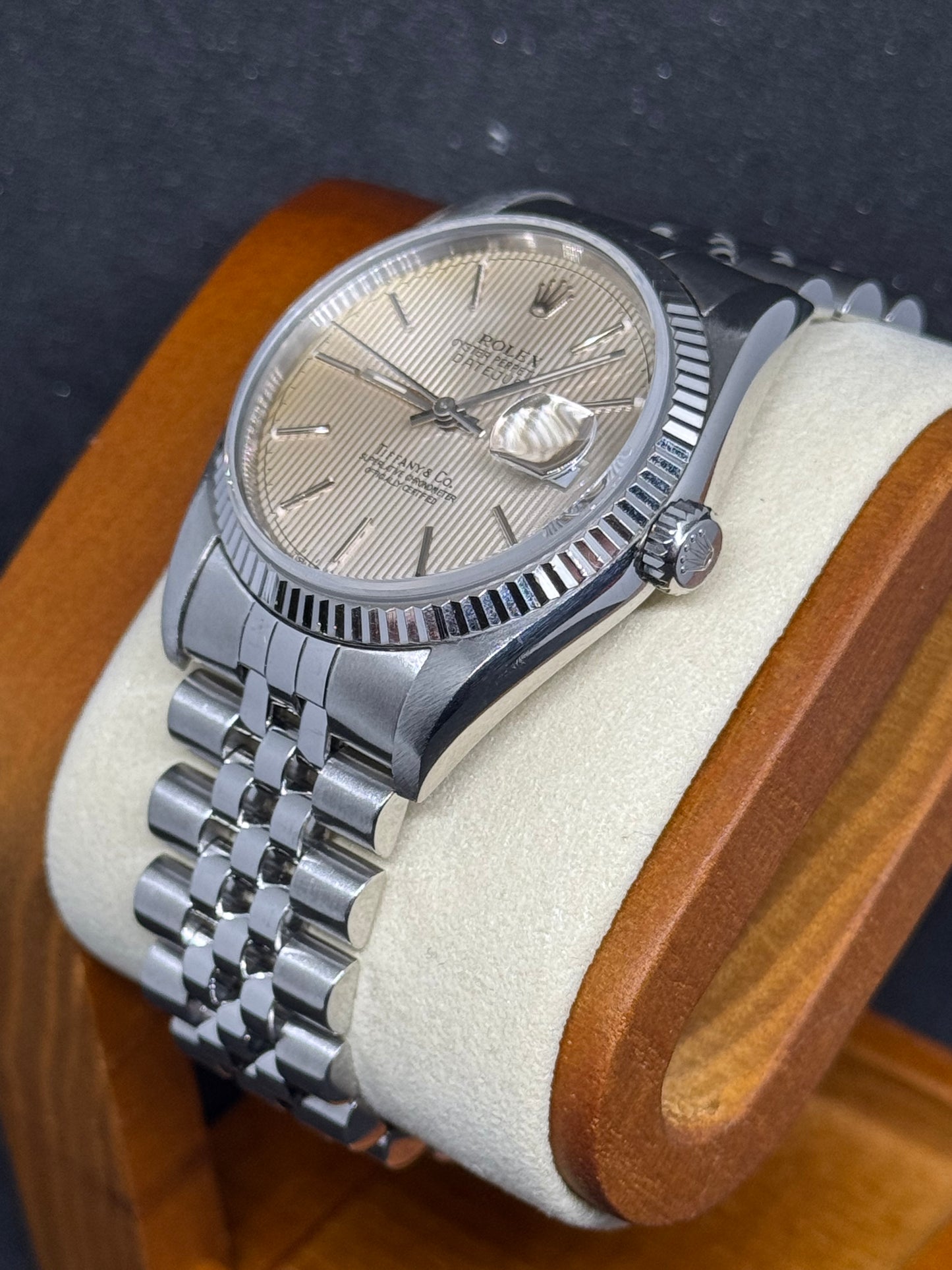 Rolex Datejust 16234 36mm | seltenes Tiffany & Co. Zifferblatt | 2004