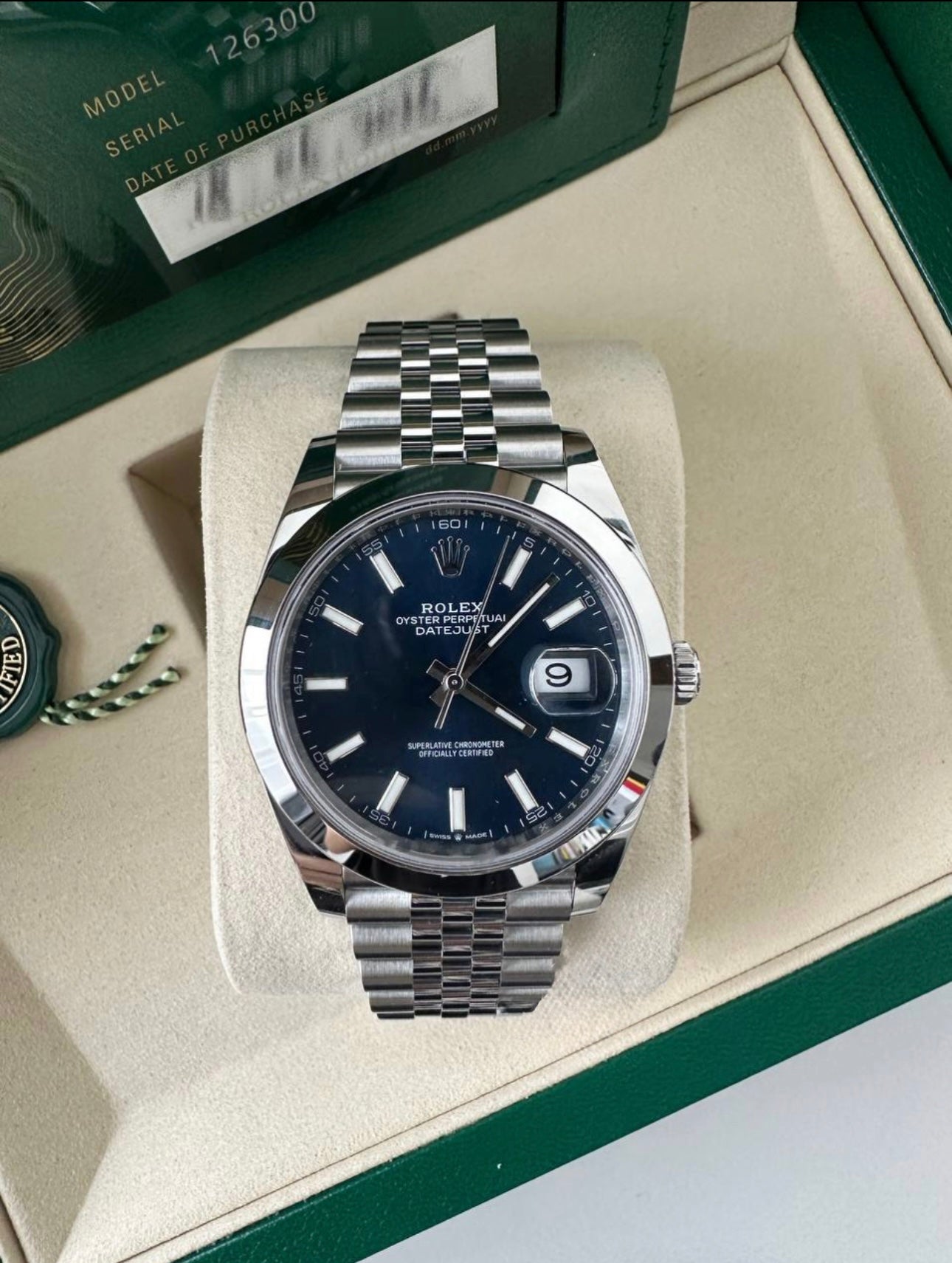 Rolex Datejust 126300 – Oyster Perpetual Datejust 41