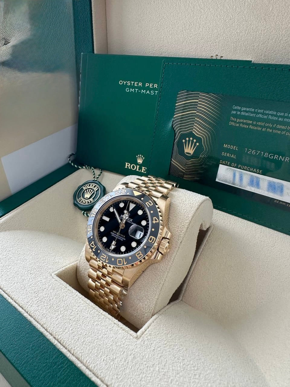 Rolex GMT-Master II 126718GRNR - Oyster Perpetual Date