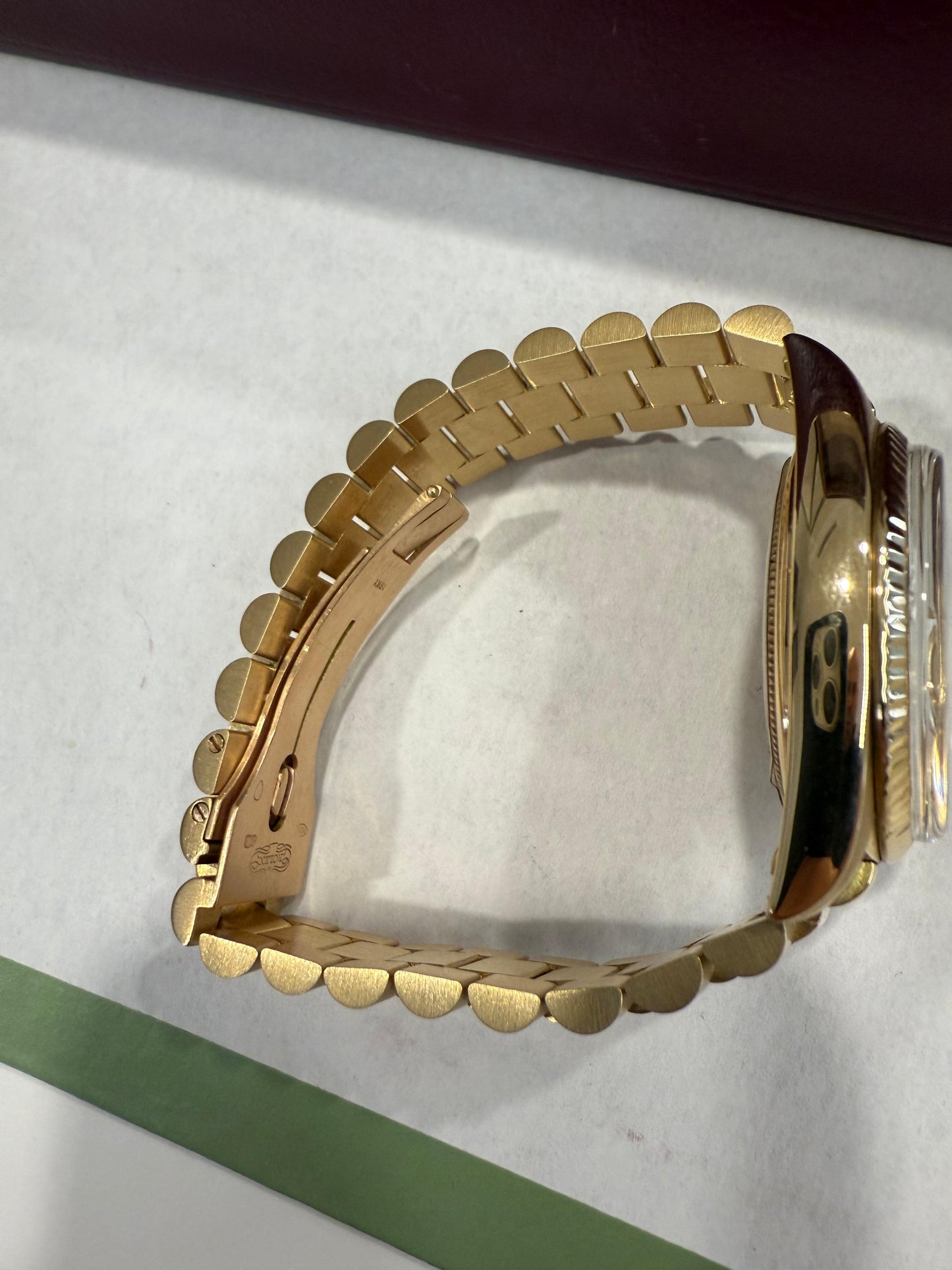 Rolex Day-Date 1803 36 | 18 Karat Gold | Fullset | Auslieferung 24.12.1974