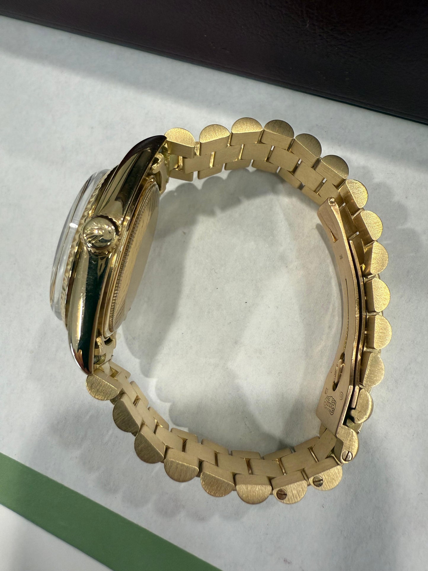 Rolex Day-Date 1803 36 | 18 Karat Gold | Fullset | Auslieferung 24.12.1974