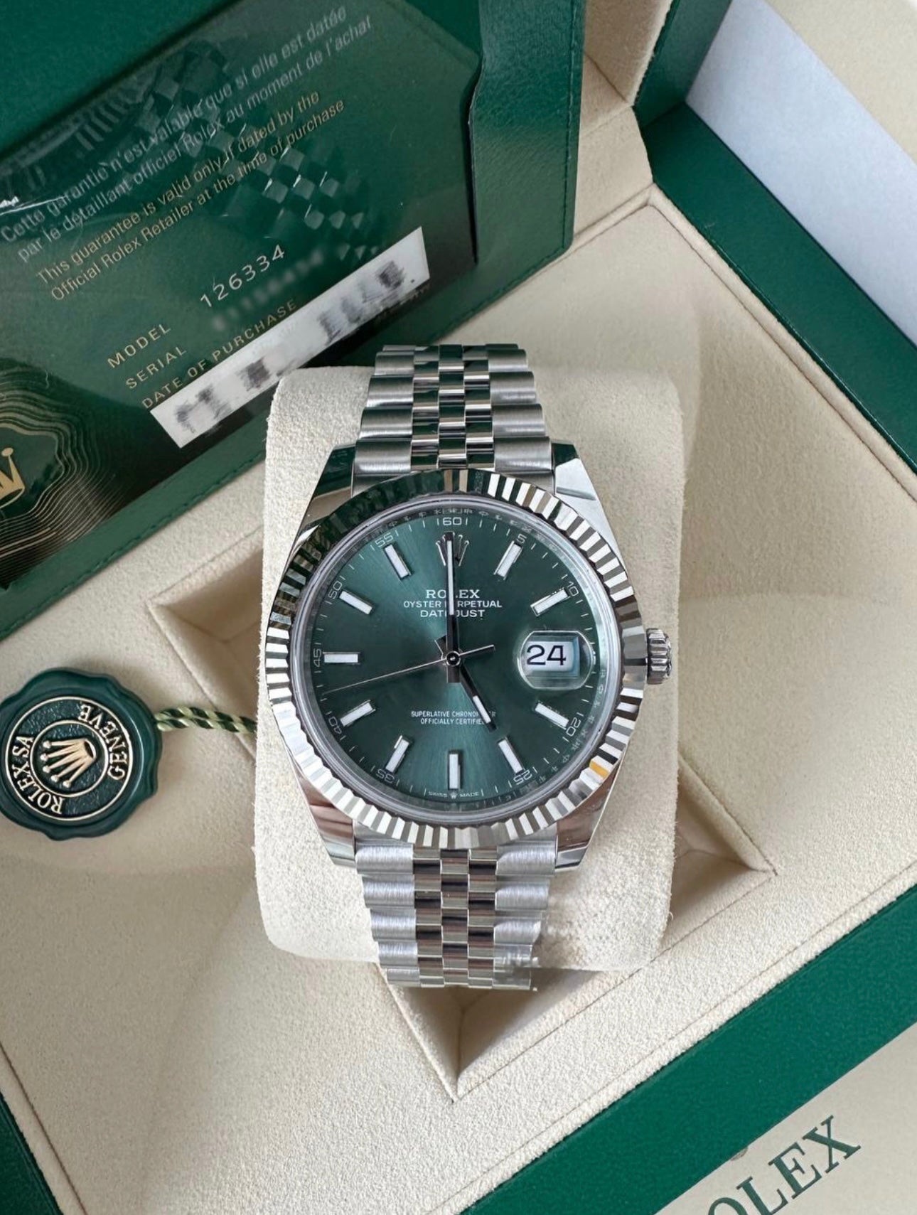 Rolex Datejust 126334 – Oyster Perpetual Datejust 41