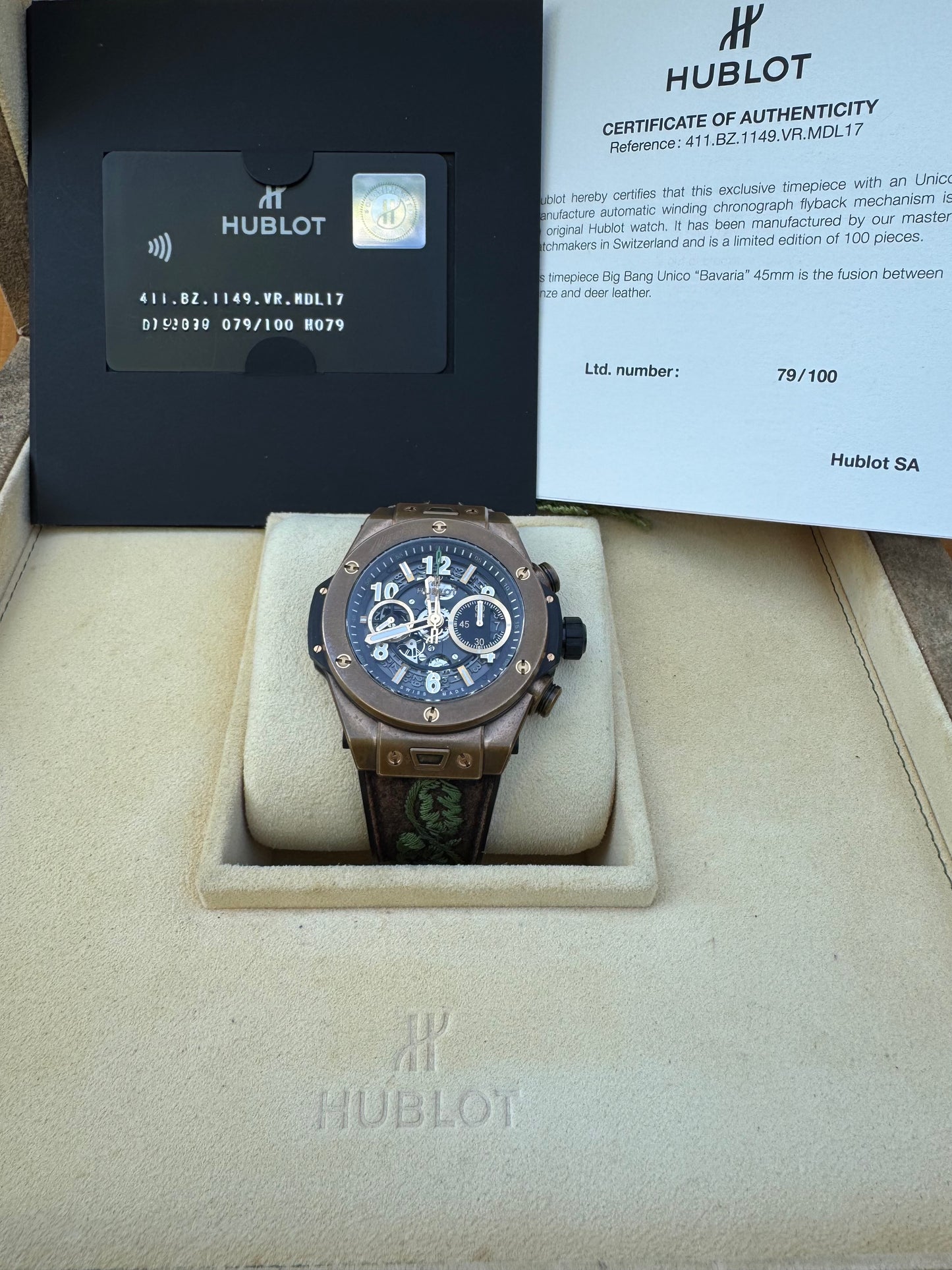 Hublot Big Bang Unico Bavaria Nr.79 von 100