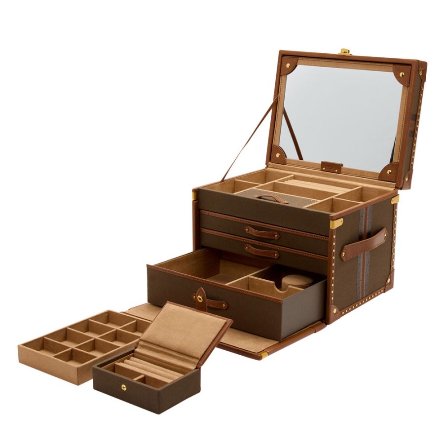 IDA JEWELLERY BOX KHAKI