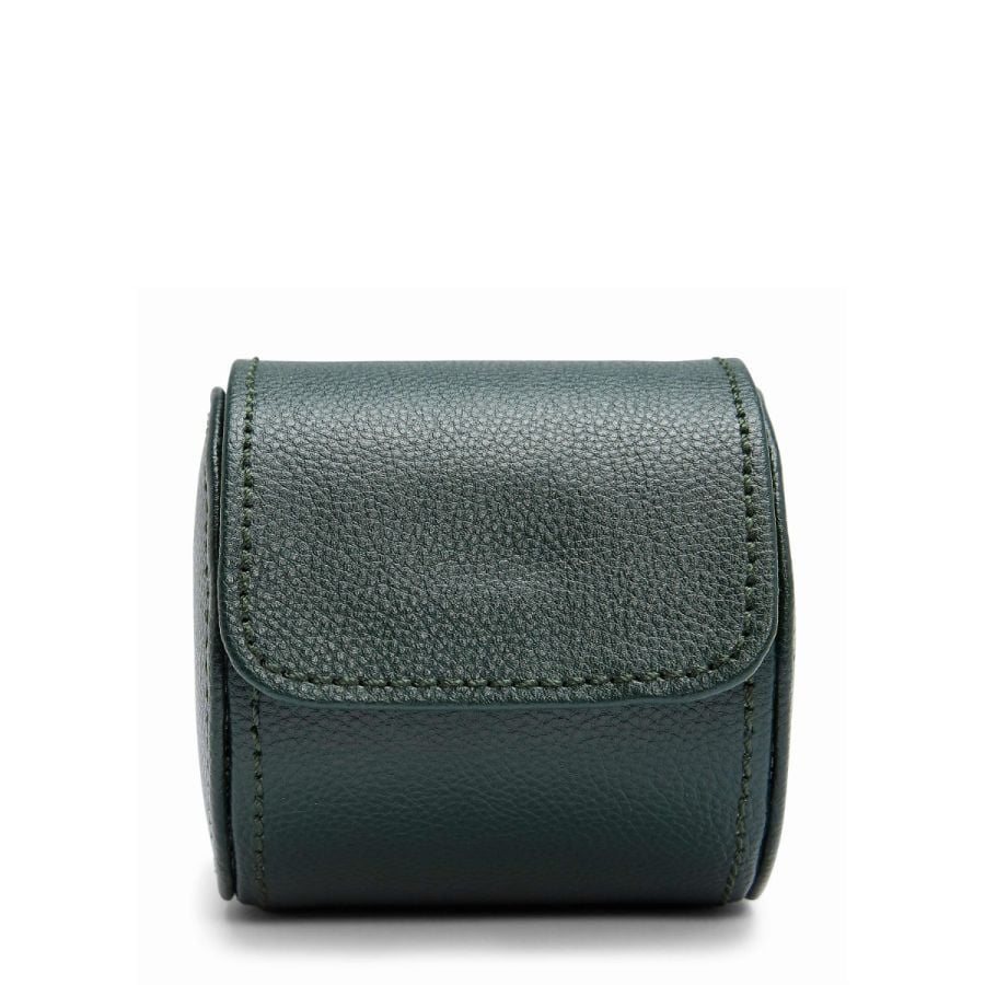 TRAVEL BRITISH RACING SINGLE WATCH ROLL GREEN