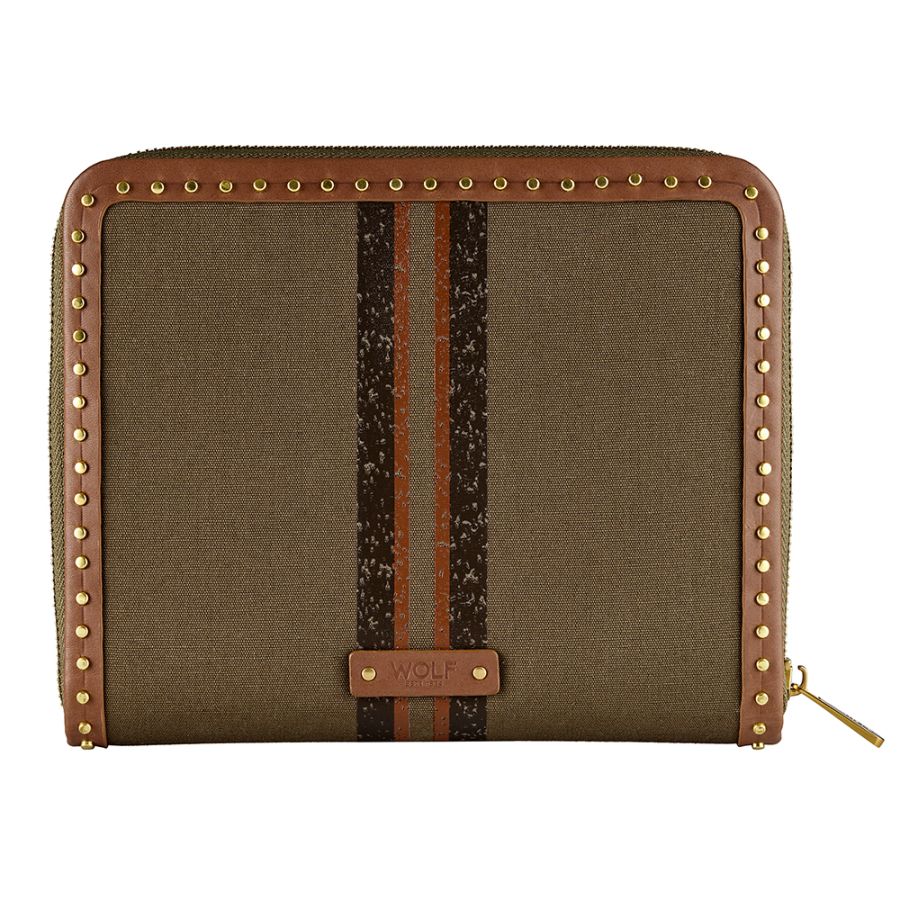 IDA TRAVEL JEWELLERY PORTFOLIO KHAKI