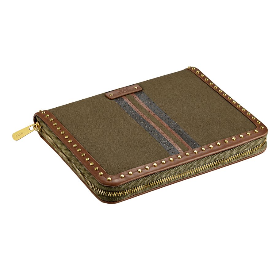 IDA TRAVEL JEWELLERY PORTFOLIO KHAKI