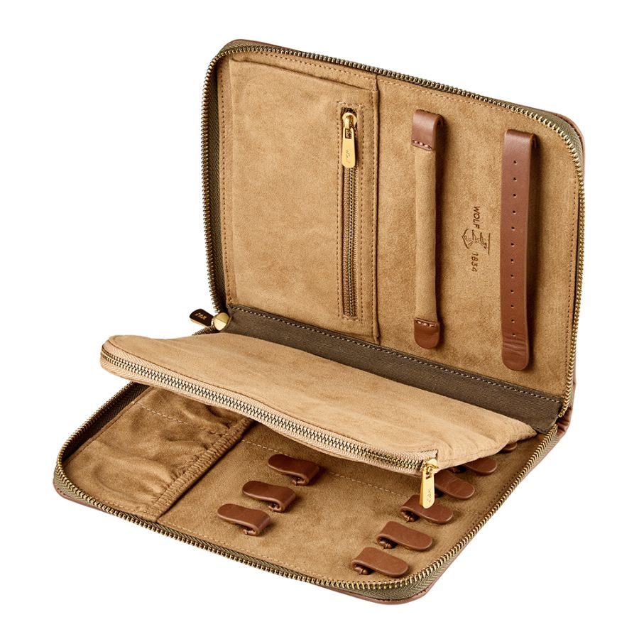IDA TRAVEL JEWELLERY PORTFOLIO KHAKI