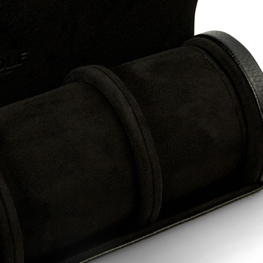 TRAVEL BRITISH RACING TRIPLE WATCH ROLL BLACK