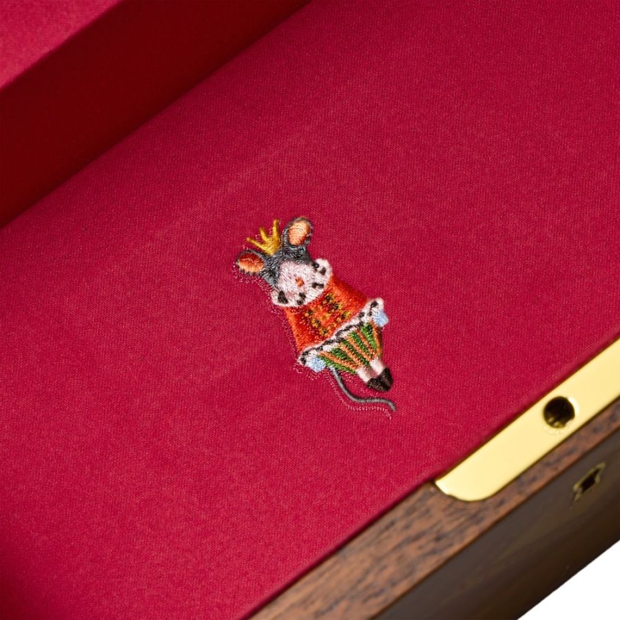 Ballet Musical Jewellery Box – Nutcracker Walnut Wood