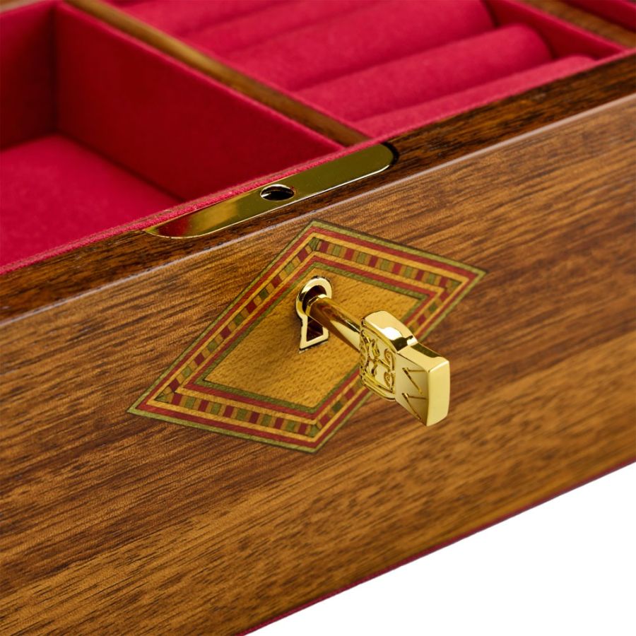 Ballet Musical Jewellery Box – Nutcracker Walnut Wood