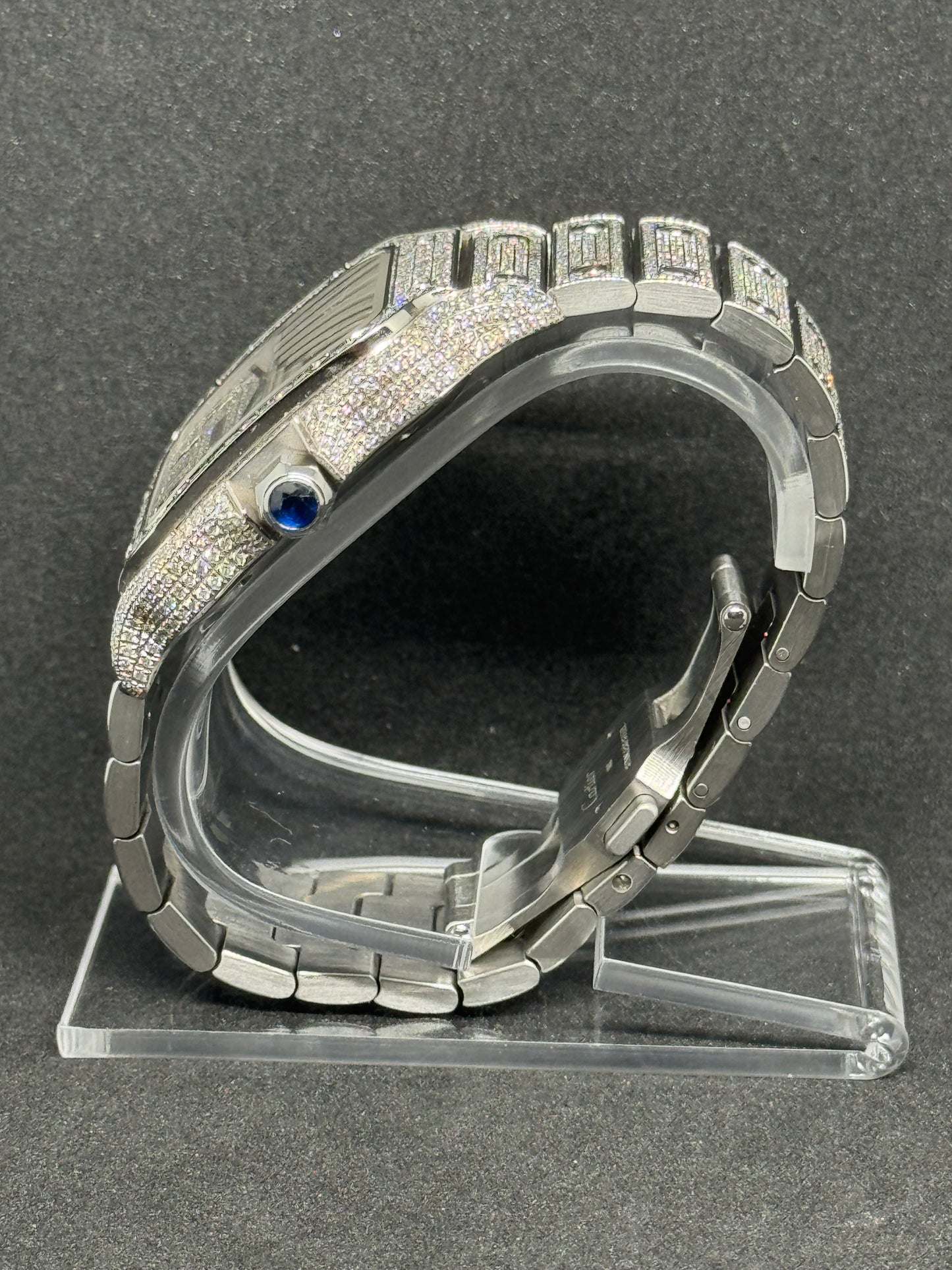 Cartier Santos Iced Out WSSA0018 Fullset 02/24