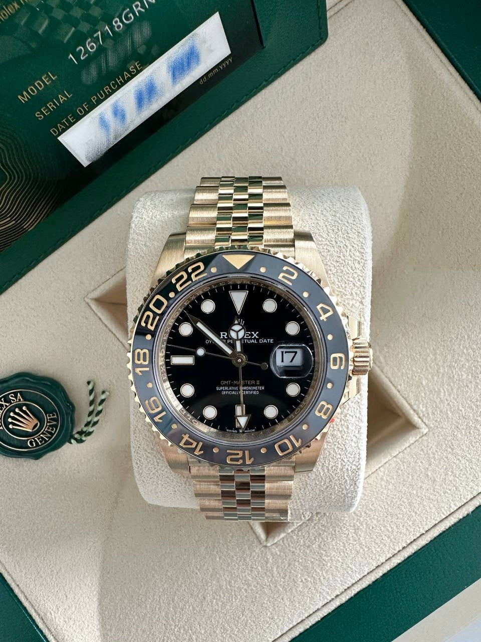 Rolex GMT-Master II 126718GRNR - Oyster Perpetual Date