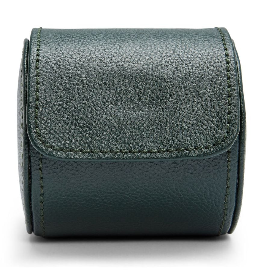 TRAVEL BRITISH RACING SINGLE WATCH ROLL GREEN