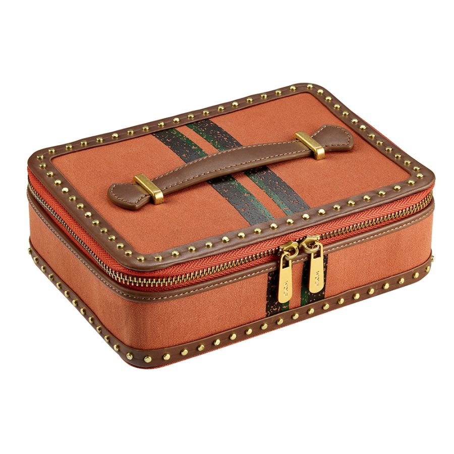 IDA JEWELLERY TRAVEL CASES ORANGE