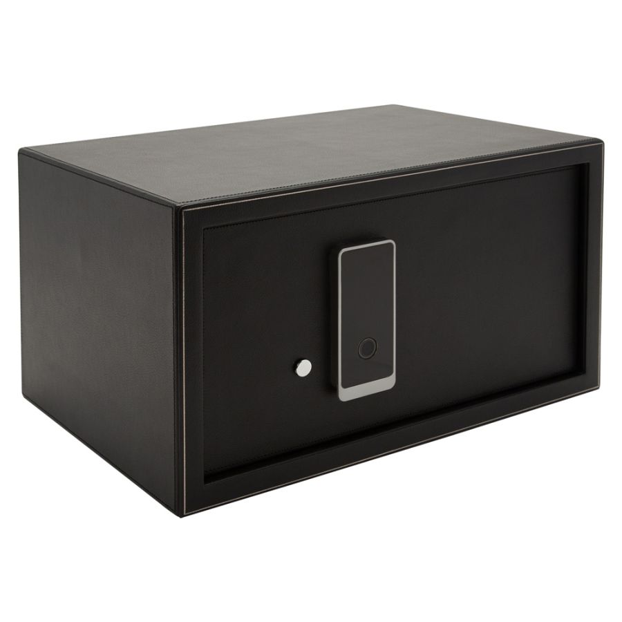 The Den 4 Piece Watch Winder Safe Black
