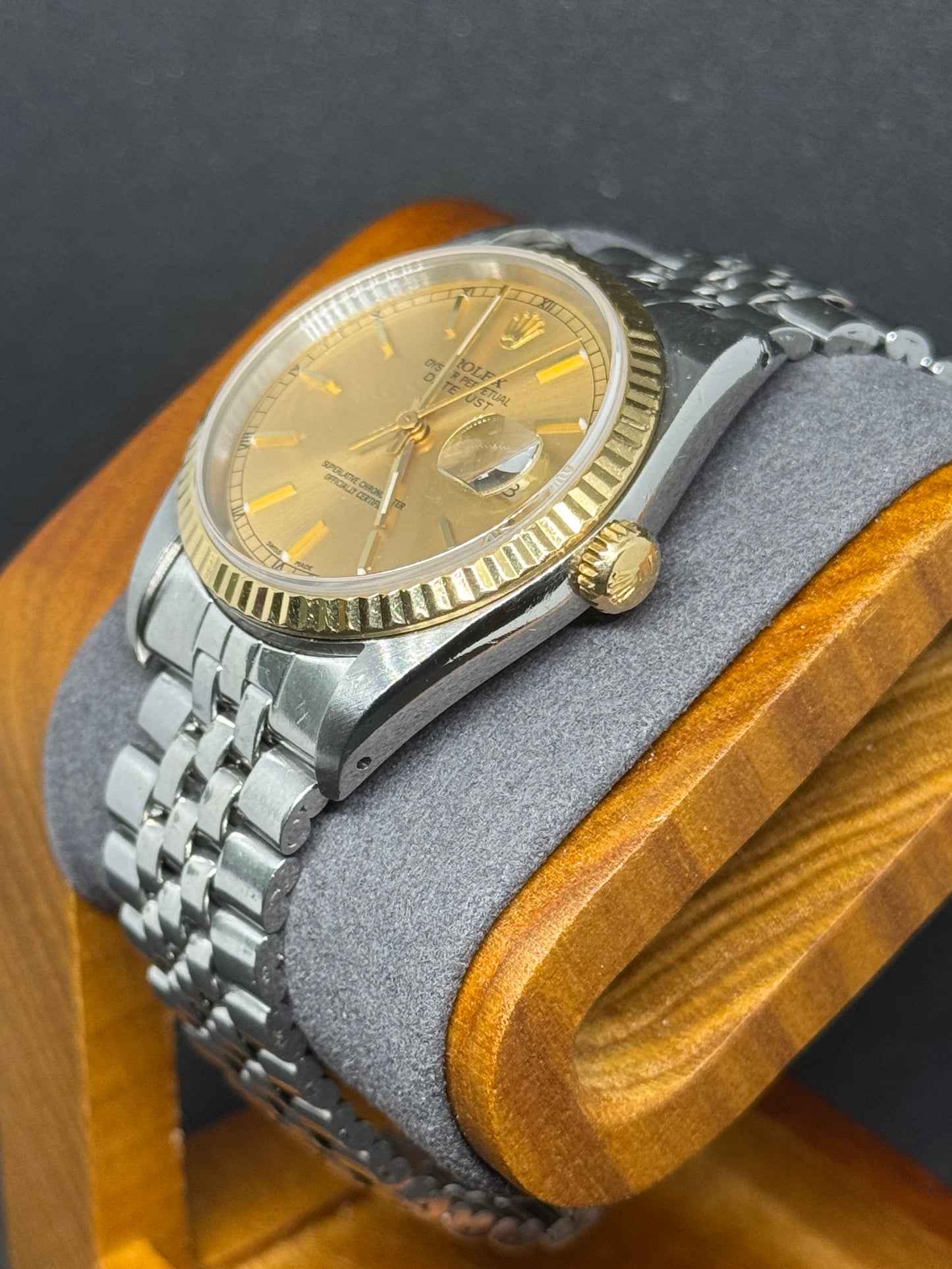 Rolex Datejust 36 | 16233 | 18K Gelbgold