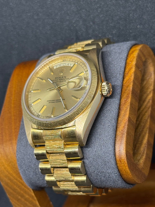 Rolex Day-Date 36 Ref. 18078 Borke| 18K Gelbgold