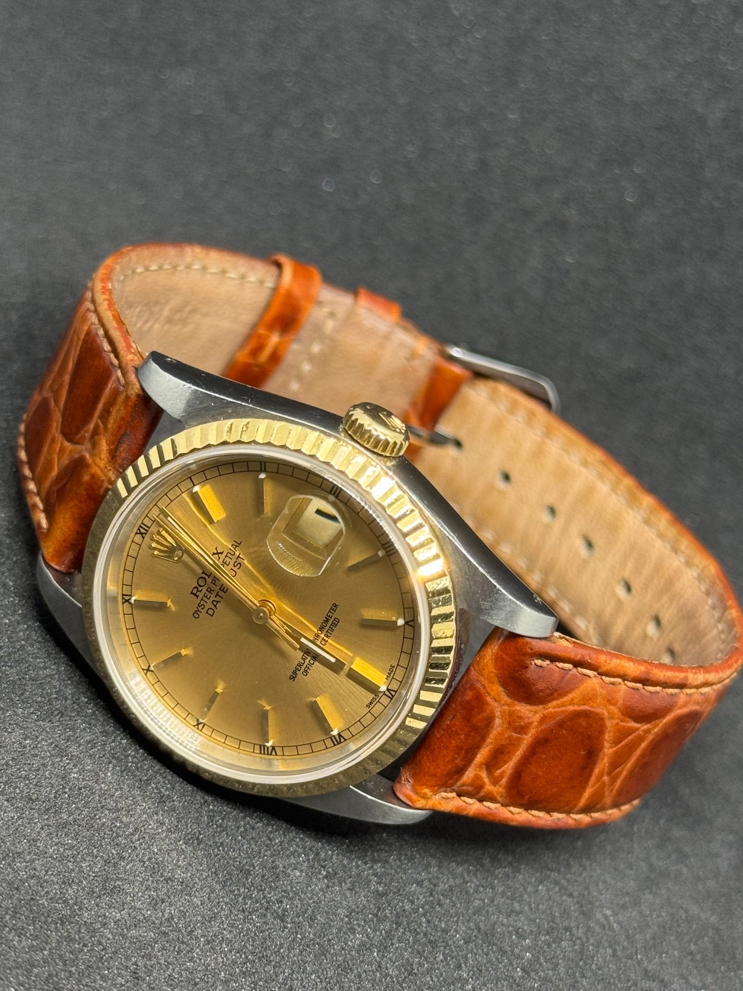Rolex Datejust 36 | 16233 | 18K Gelbgold