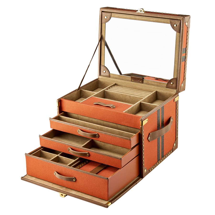 IDA JEWELLERY BOX ORANGE