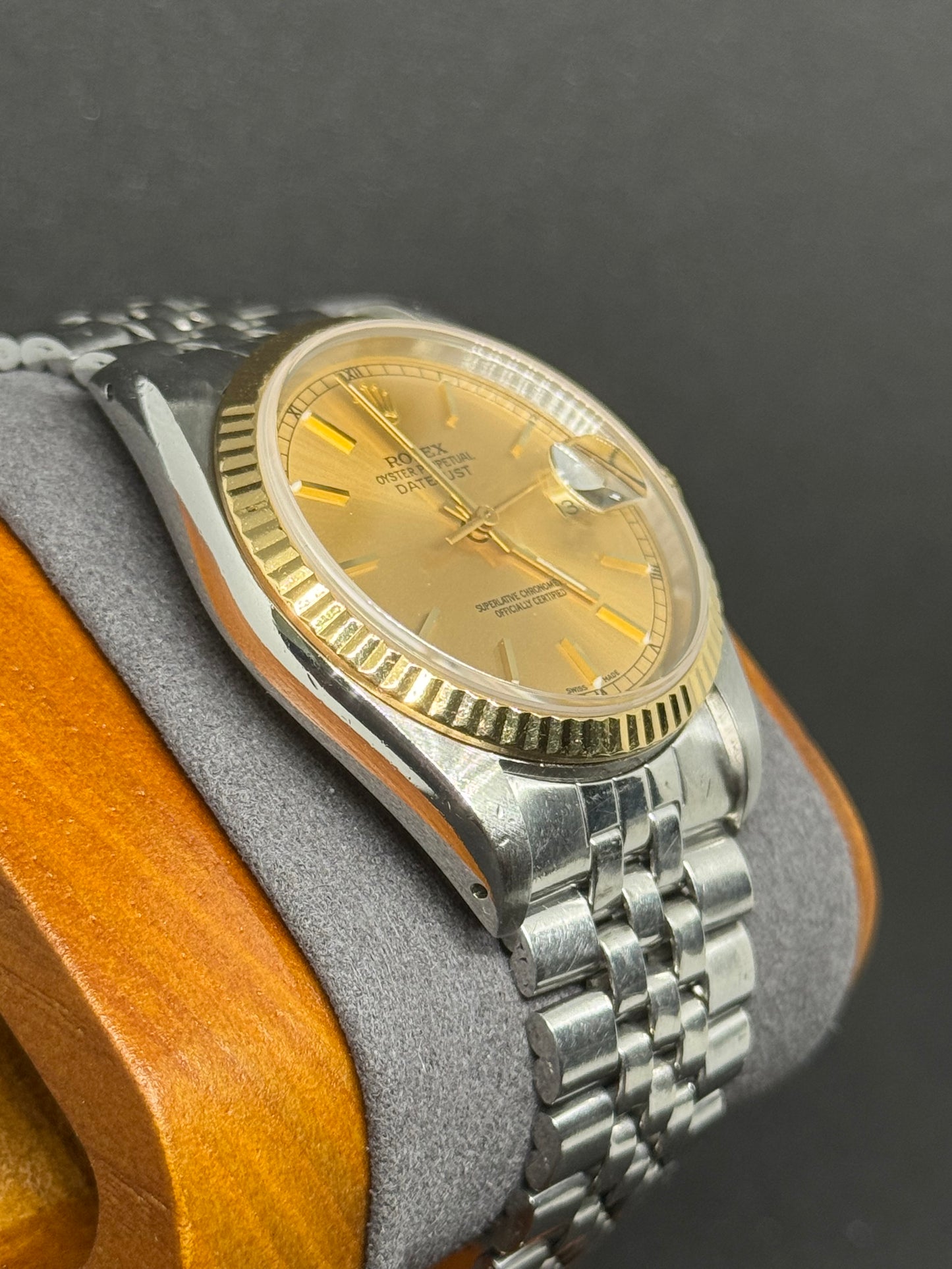 Rolex Datejust 36 | 16233 | 18K Gelbgold