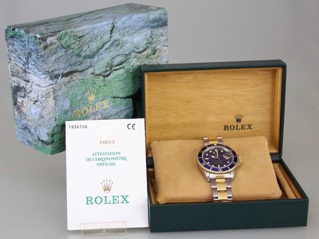 Rolex Submariner Date „Bluesy“ 16613