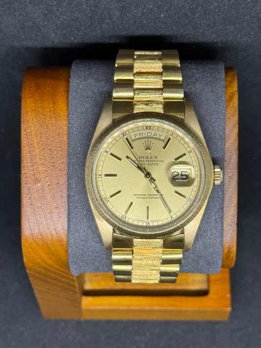 Rolex Day-Date 36 Ref. 18078 Borke| 18K Gelbgold