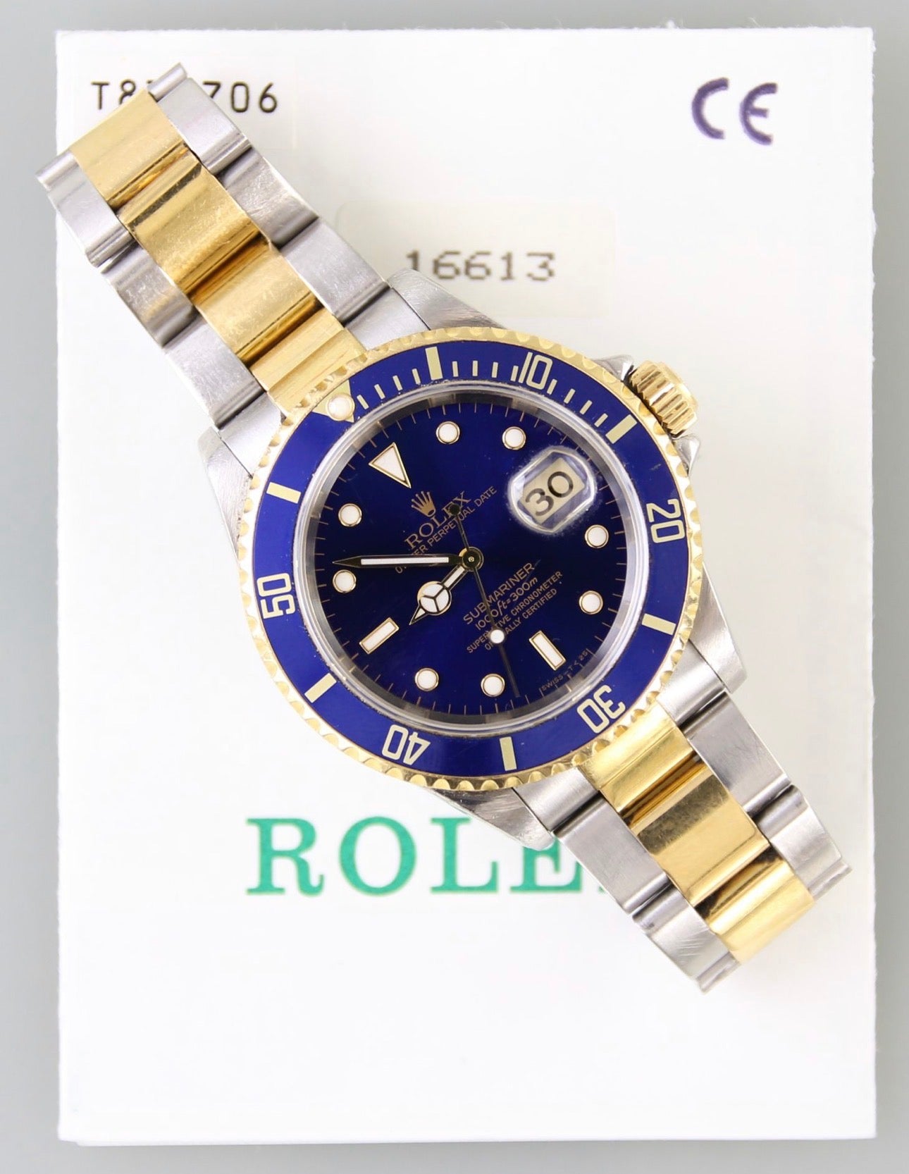 Rolex Submariner Date „Bluesy“ 16613