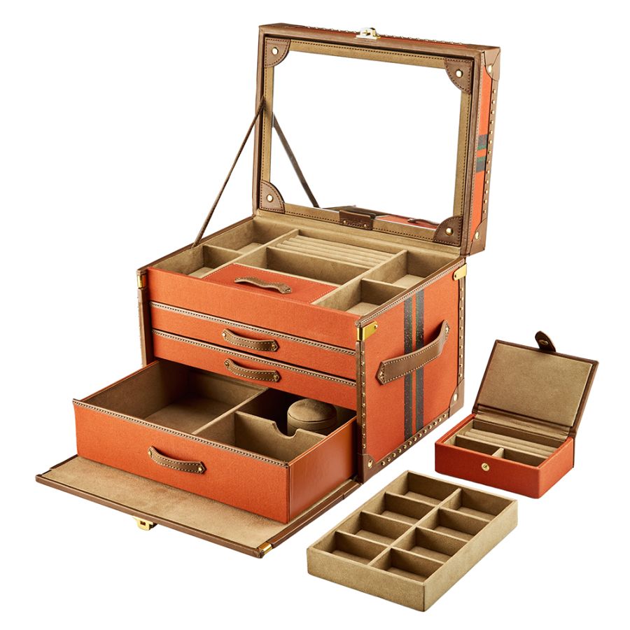 IDA JEWELLERY BOX ORANGE