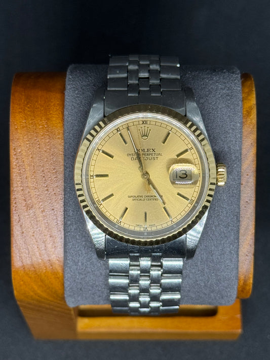 Rolex Datejust 36 | 16233 | 18K Gelbgold