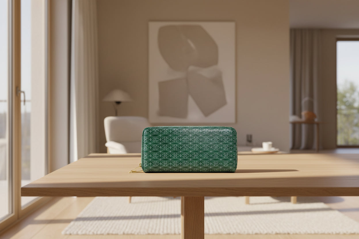 Signature Travel Case Green
