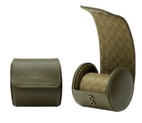 EARTH TRAVEL SINGLE WATCH ROLL OLIVE