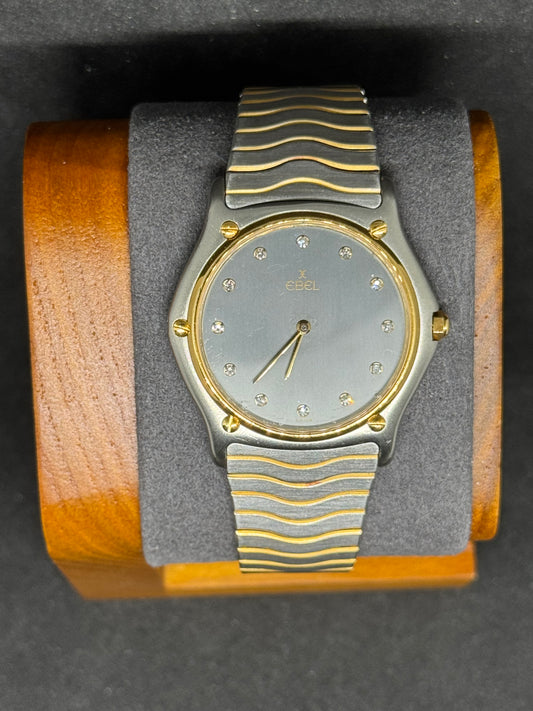 Ebel Sportwave | 181903 | Bicolor-Klassiker mit Diamantbesatz