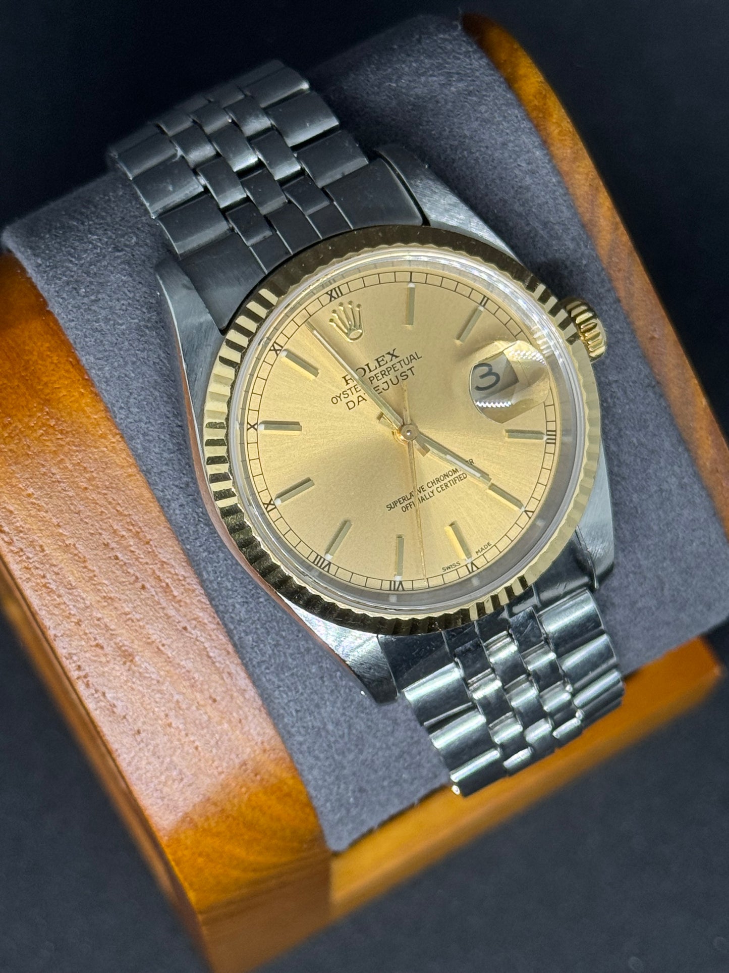Rolex Datejust 36 | 16233 | 18K Gelbgold