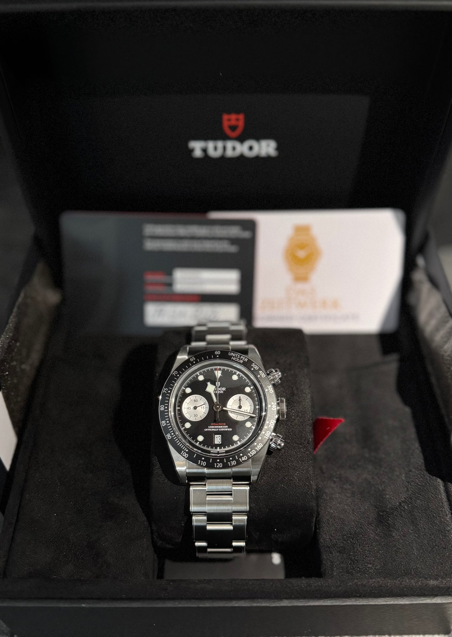 Tudor Black Bay Chrono Fullset 01/26  79360N
