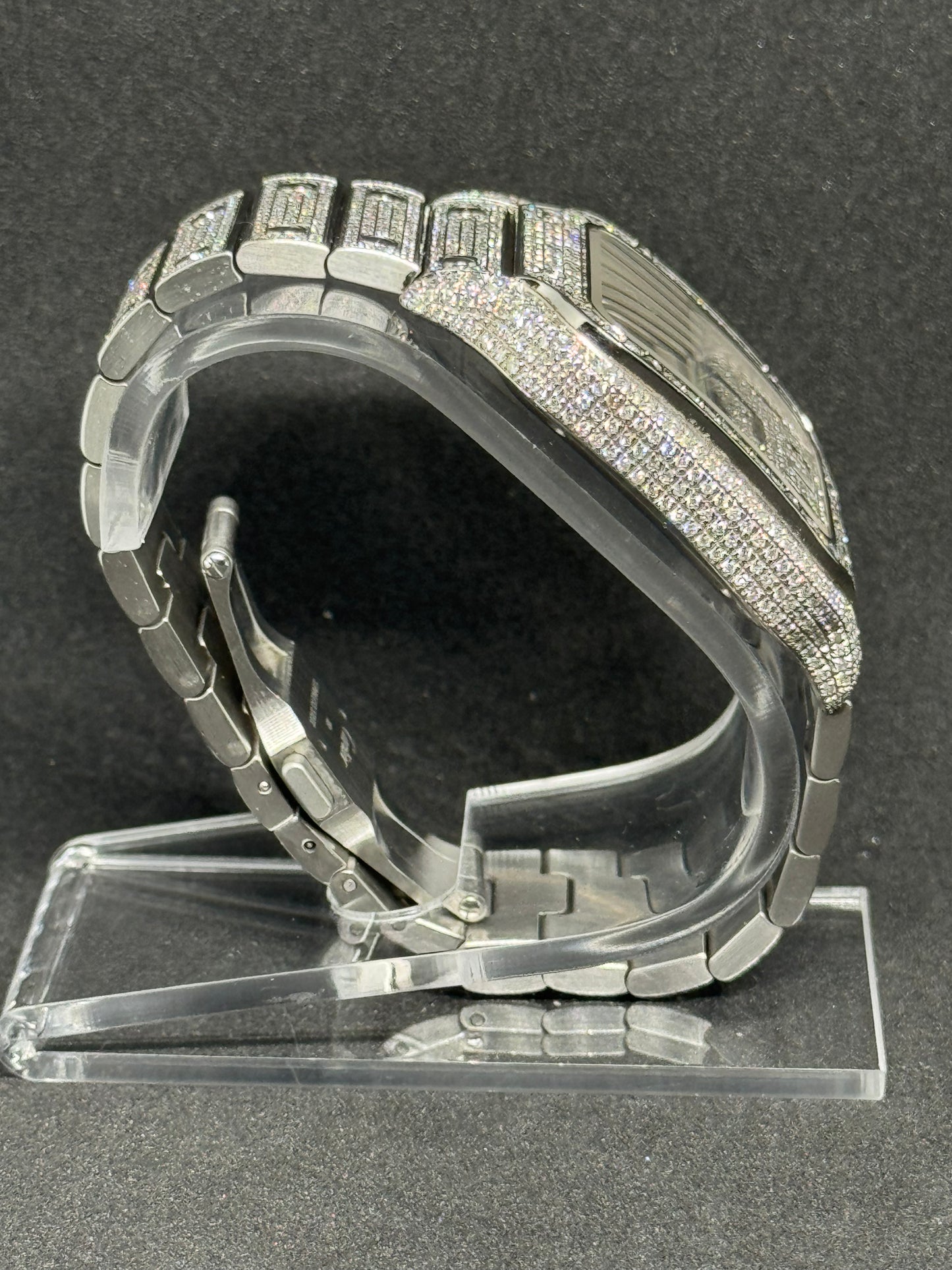 Cartier Santos Iced Out WSSA0018 Fullset 02/24