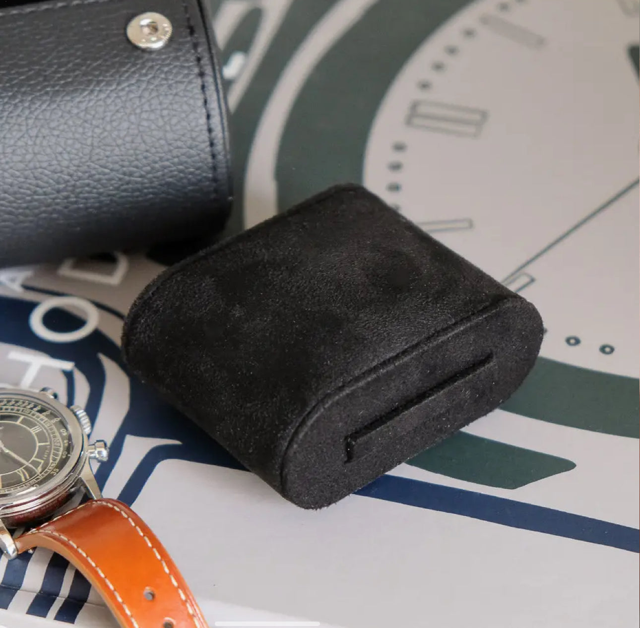 „Leather One“ Uhren Reise Box
