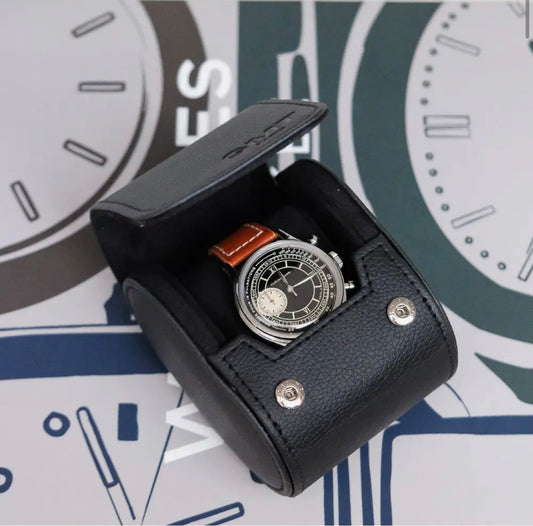 „Leather One“ Uhren Reise Box